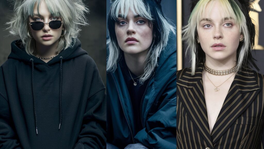 Billie Eilish Wolf Cut 