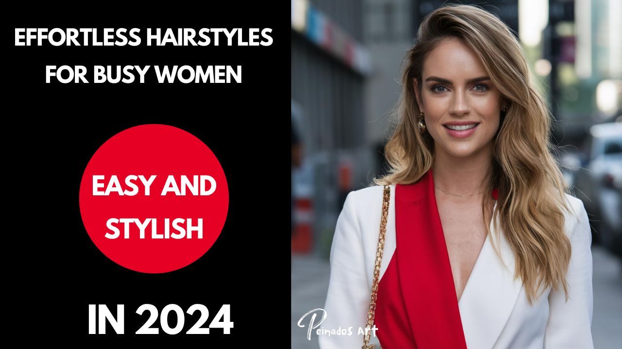 Wash & Wow: Effortless Hairstyles for Busy Women in 2024