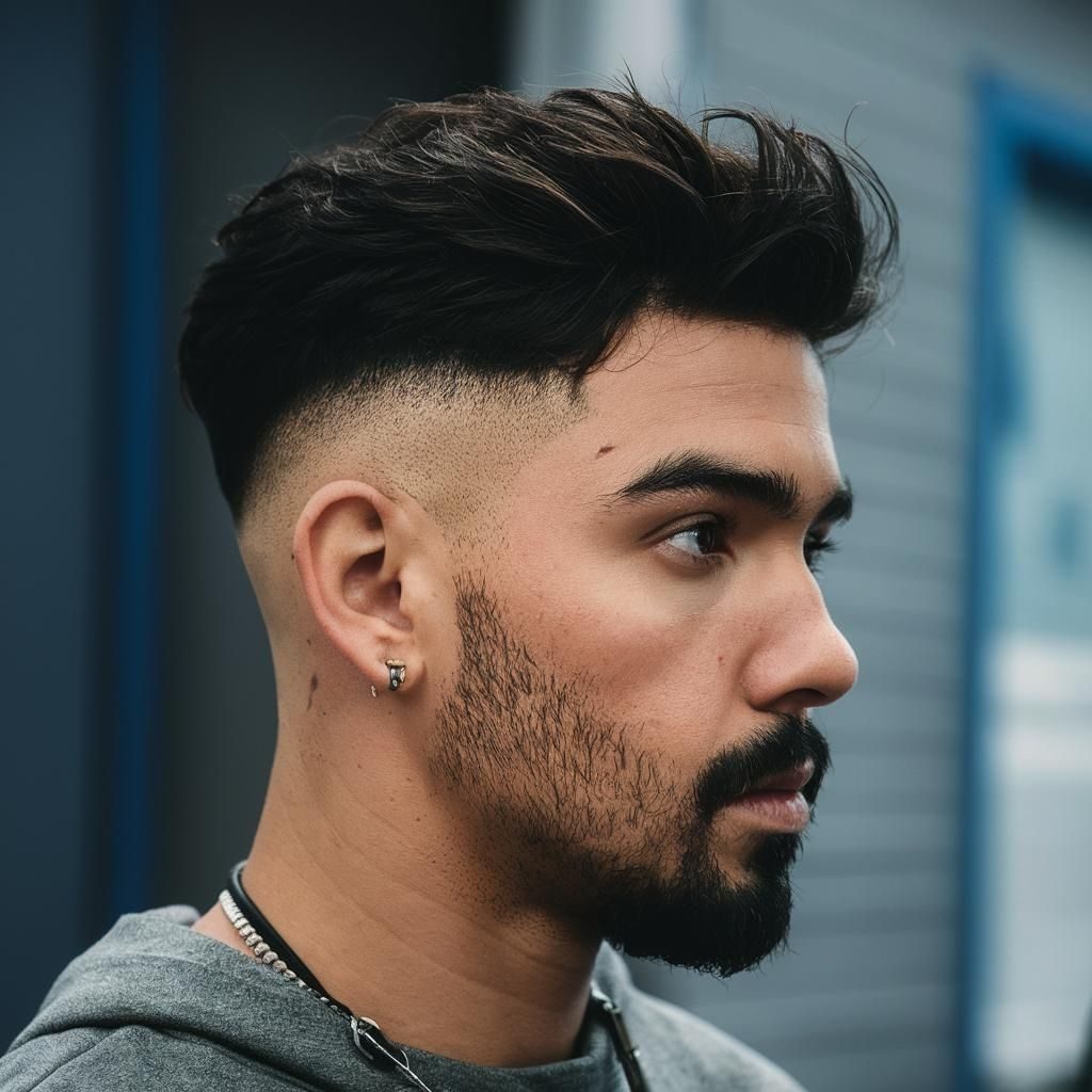 Low Taper Fade with French Crop