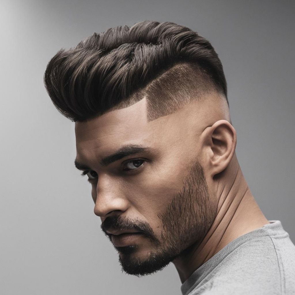 Low Taper Fade with Quiff