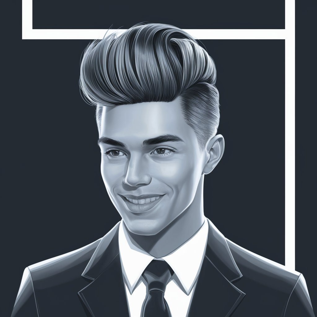 The pompadour is a bold and stylish hairstyle that features a voluminous top and shorter sides. It's perfect for making a statement and works well for both casual and formal occasions.