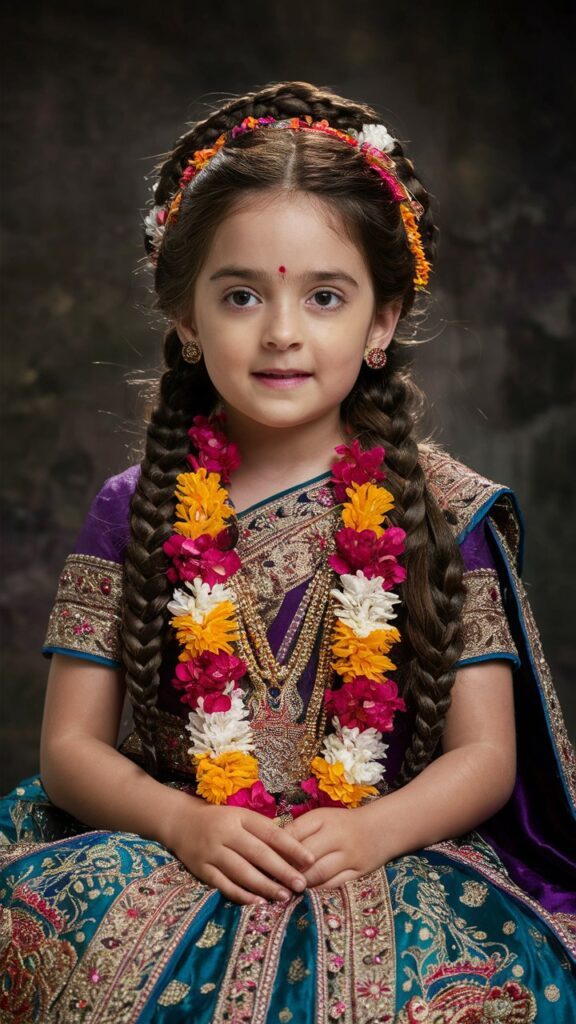 Radha Rani Looks Janmashtami Hairstyles 