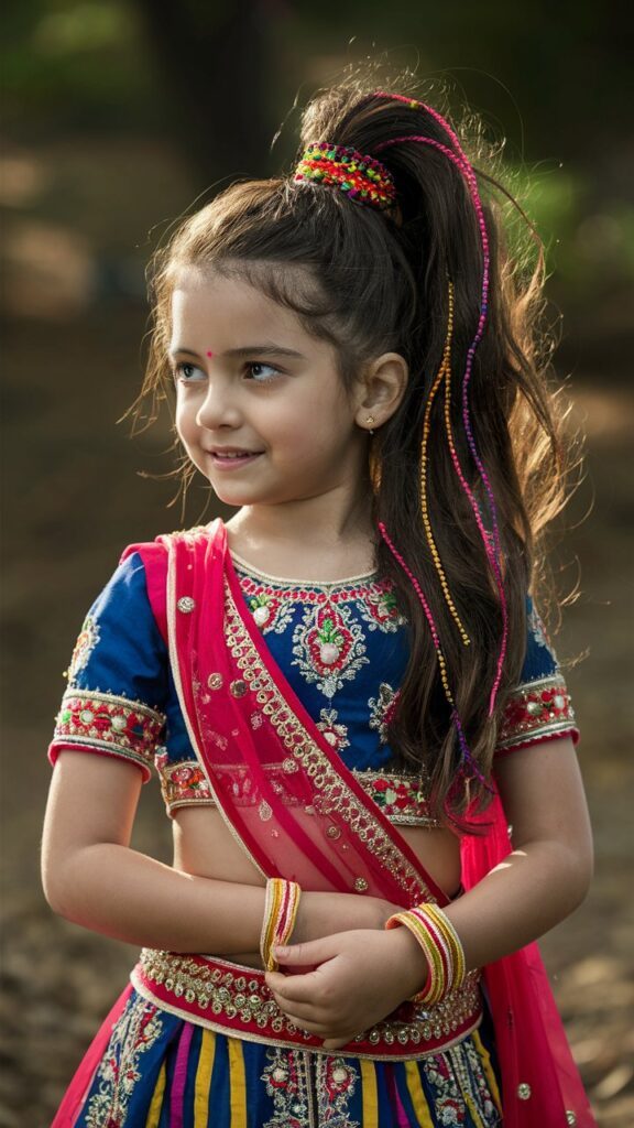 Radha Rani Looks Janmashtami Hairstyles 