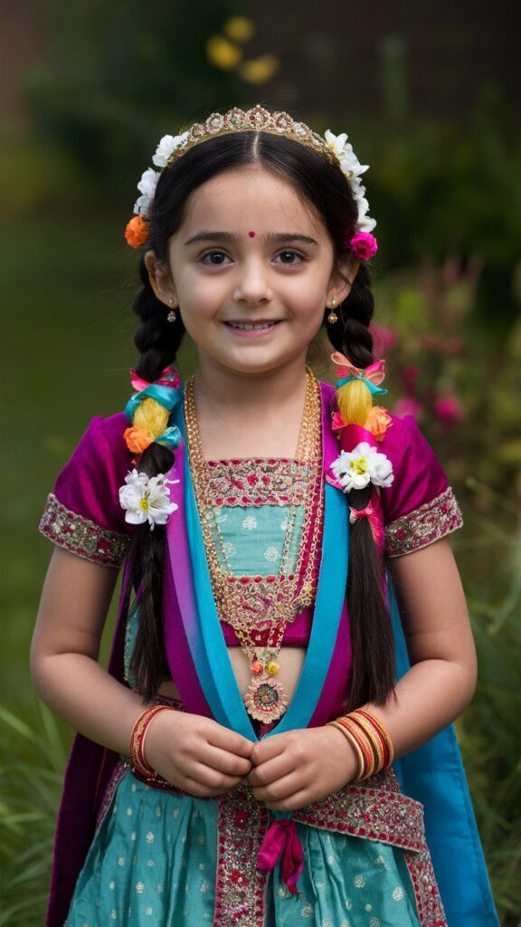 Radha Rani Looks Janmashtami Hairstyles 