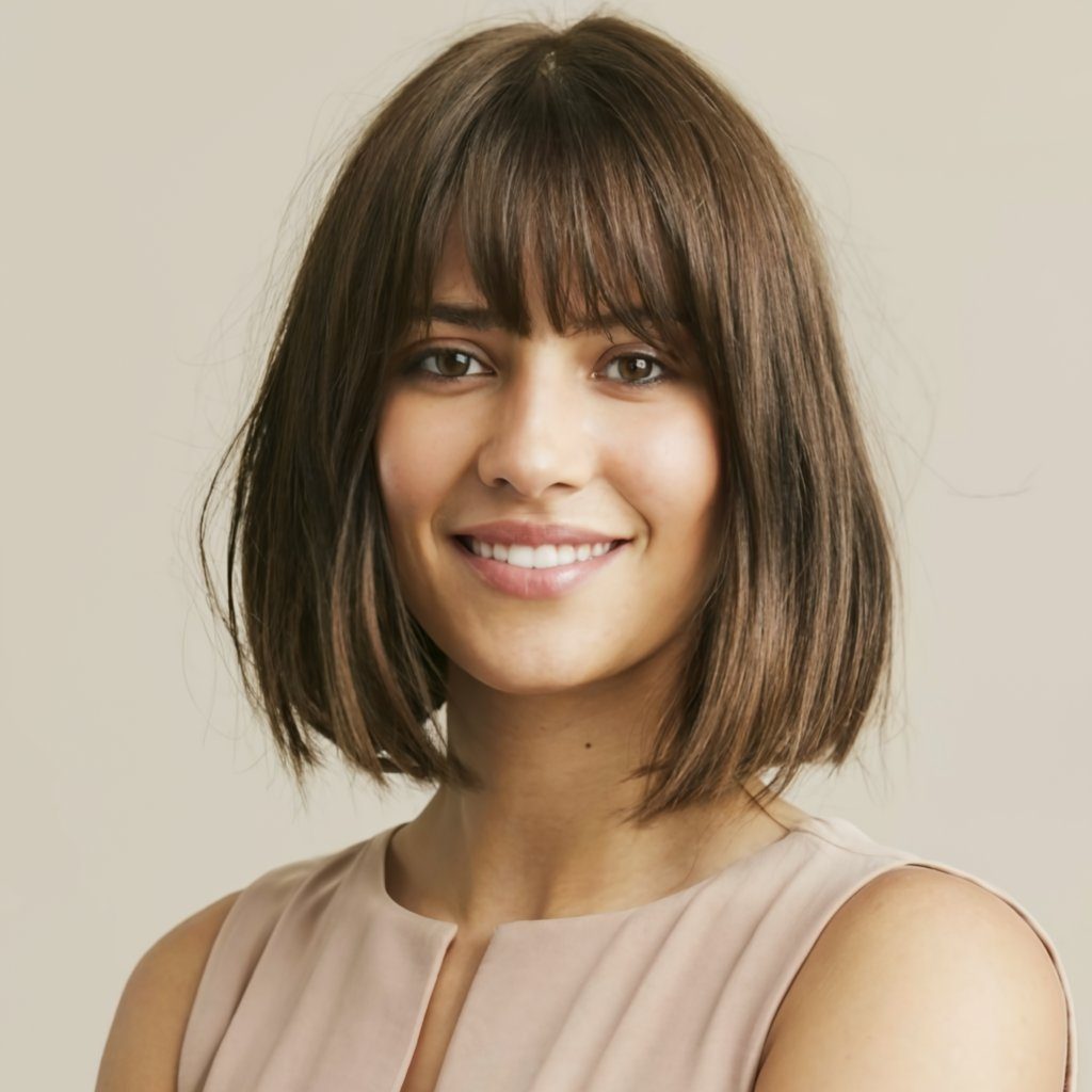 Shoulder Length Medium Bob Haircut in 2024