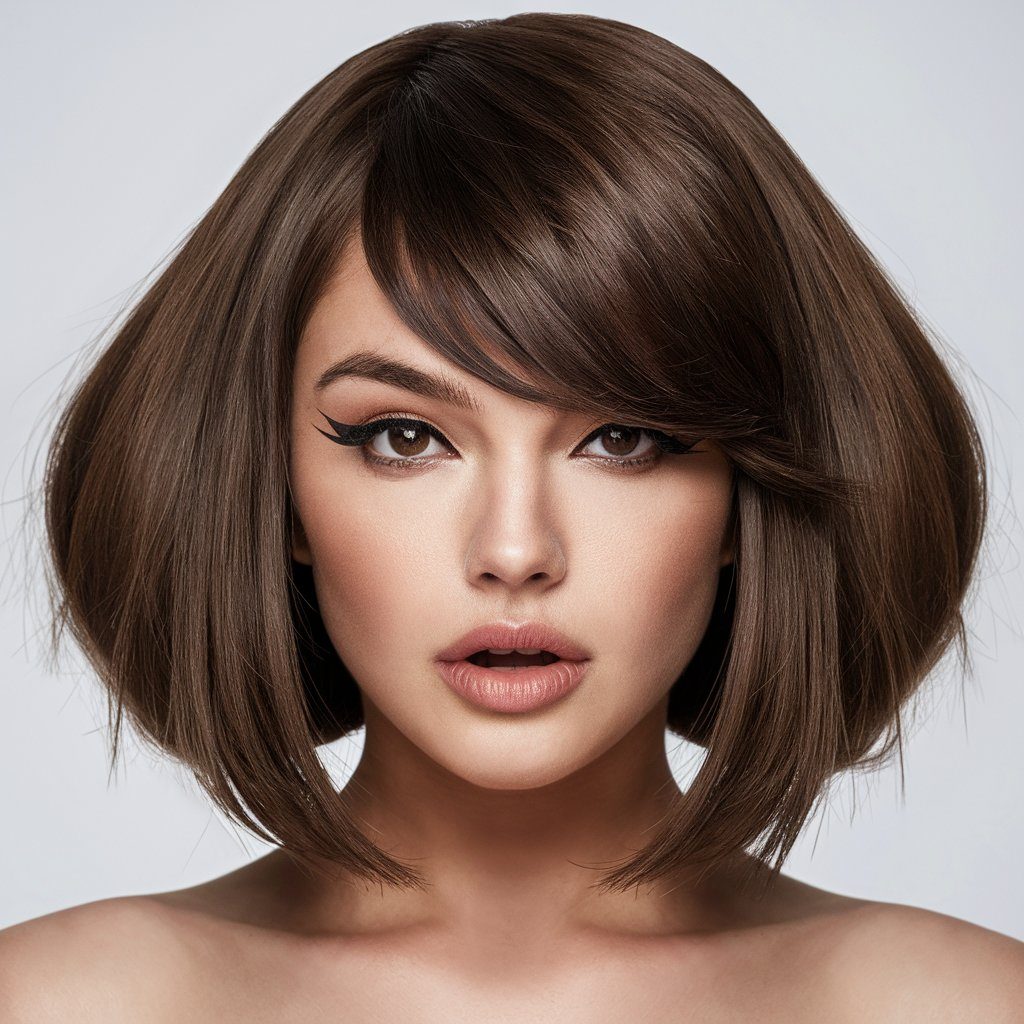 Shoulder Length Medium Bob Haircut in 2024