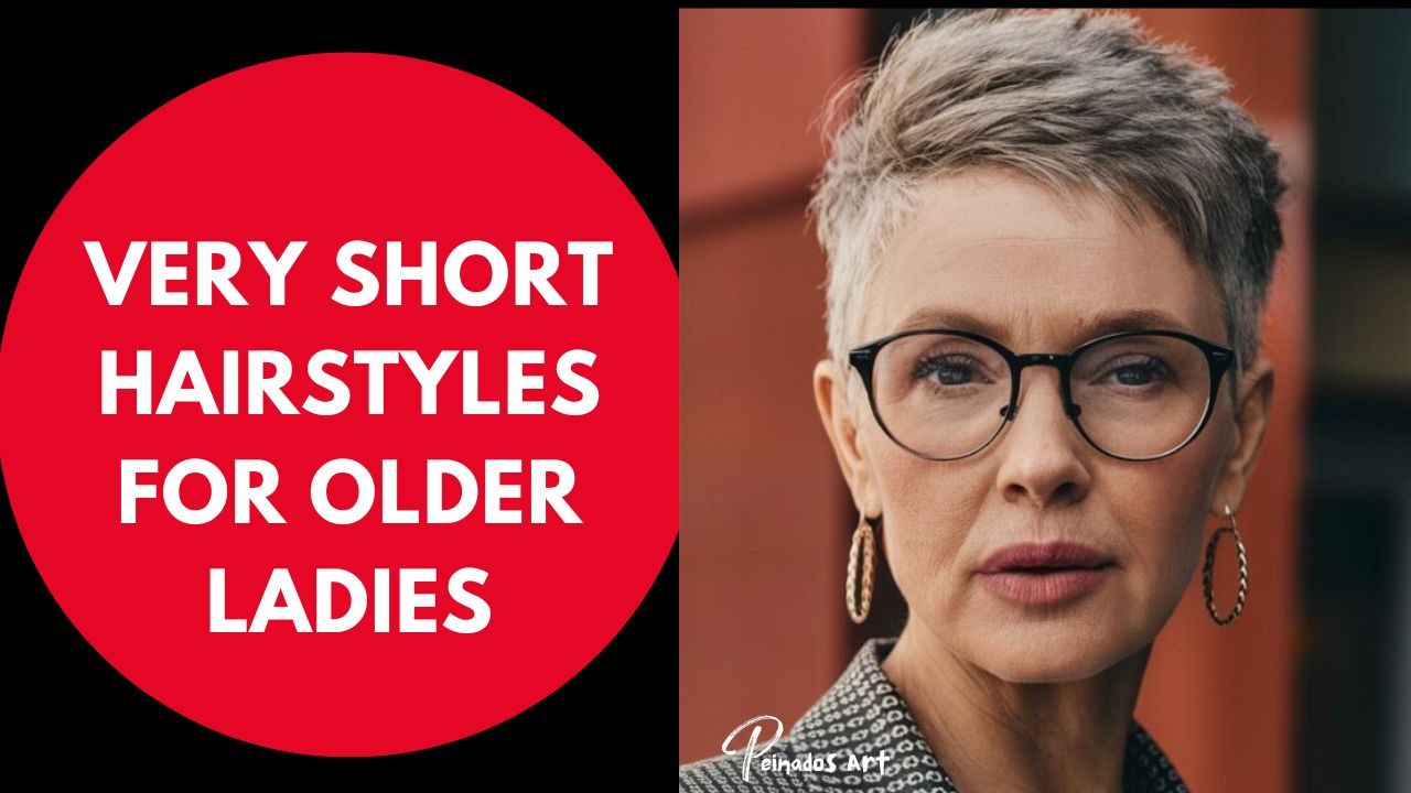 Very Short Hairstyles for Older Ladies