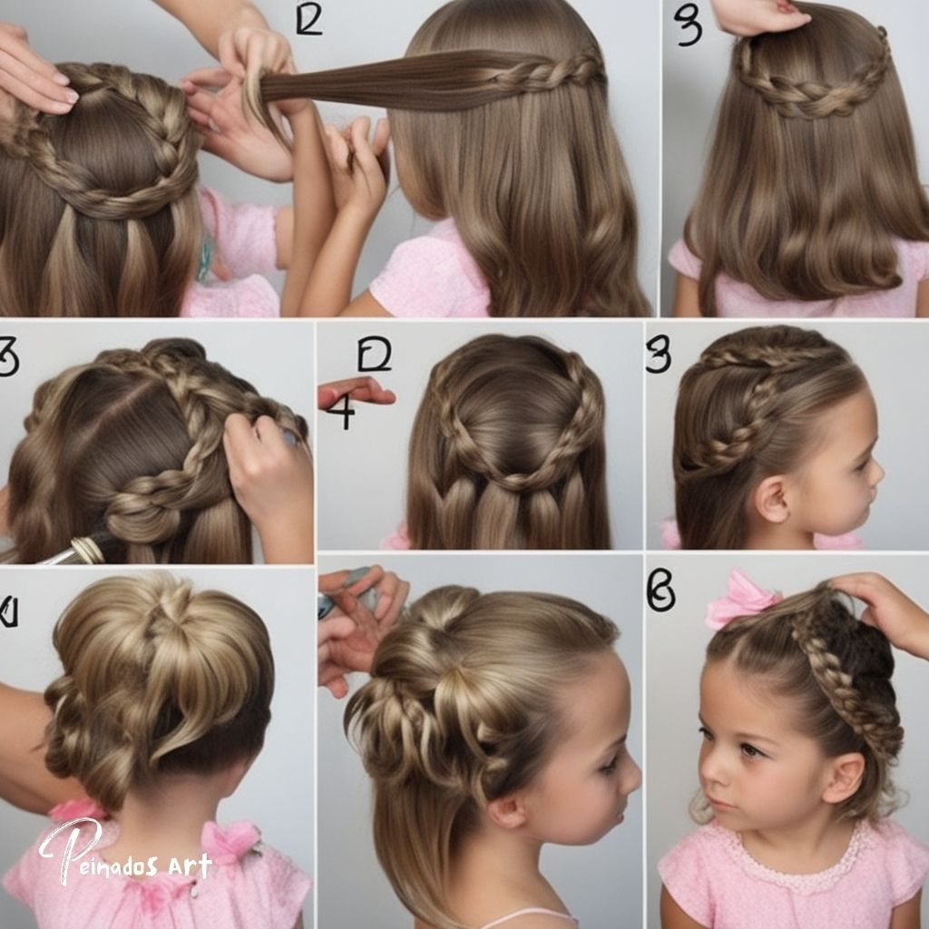 Peinados para Niñas con Cabello Corto Peinados Art