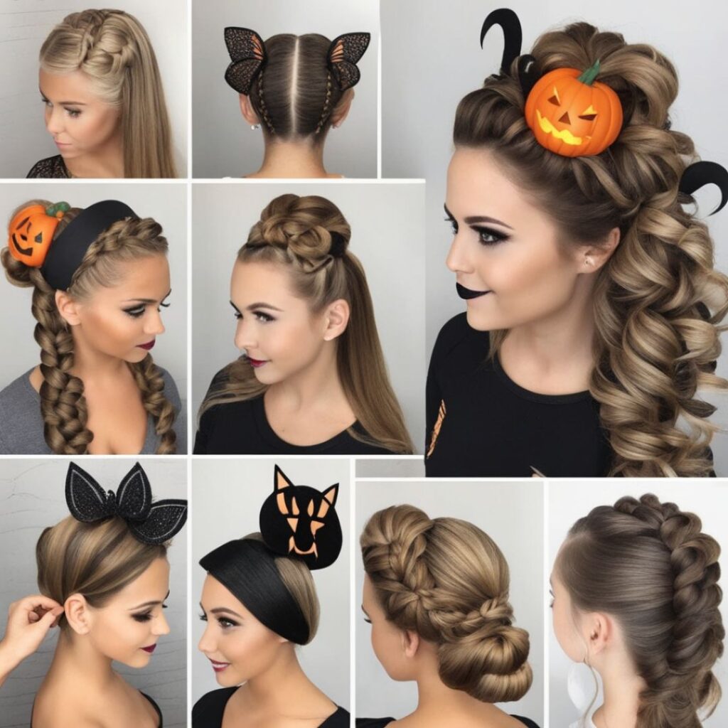 peinados de halloween para niñas Peinados Art