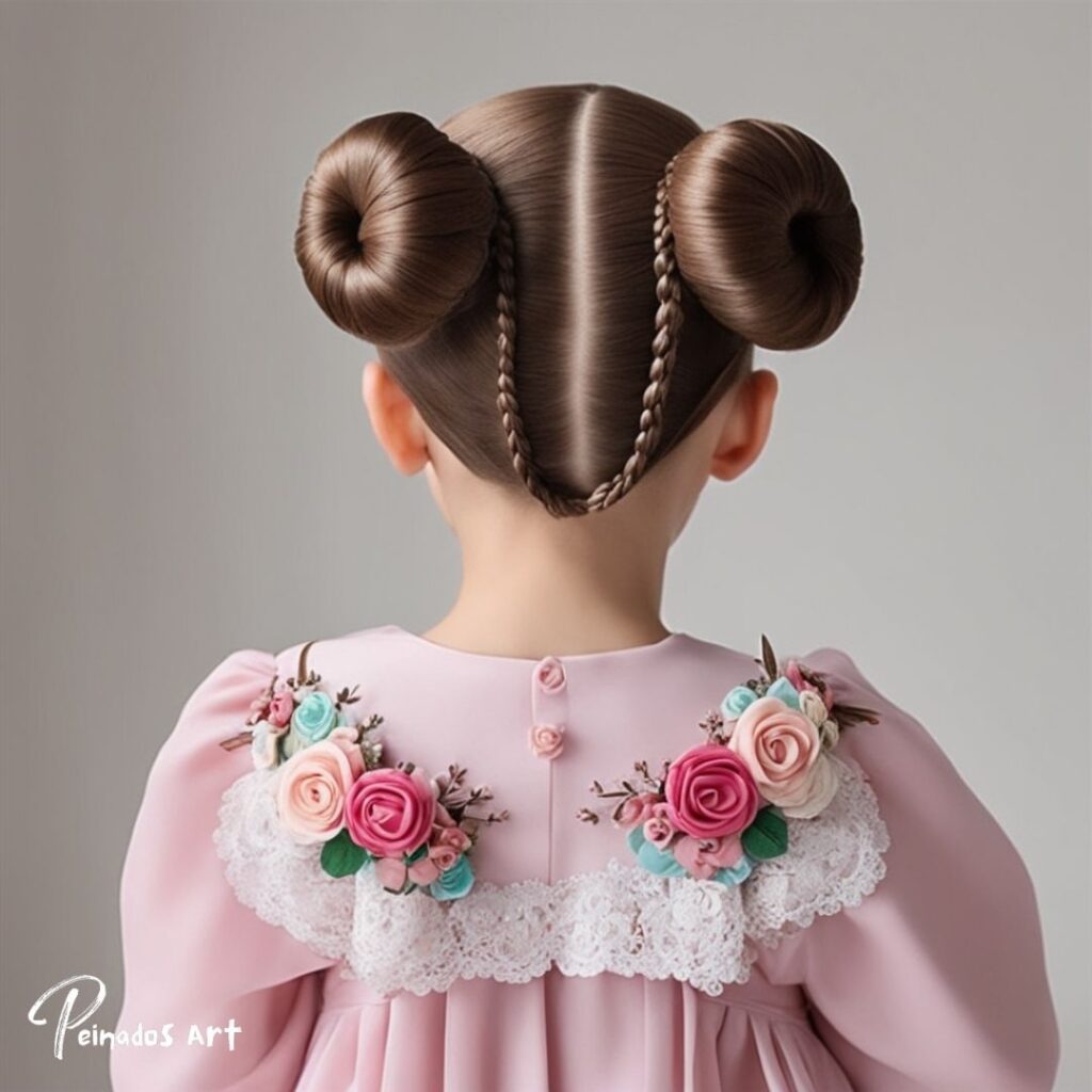 Imagen de diversos peinados con cintas para chicas, mostrando ideas creativas y modernas para resaltar su estilo individual.