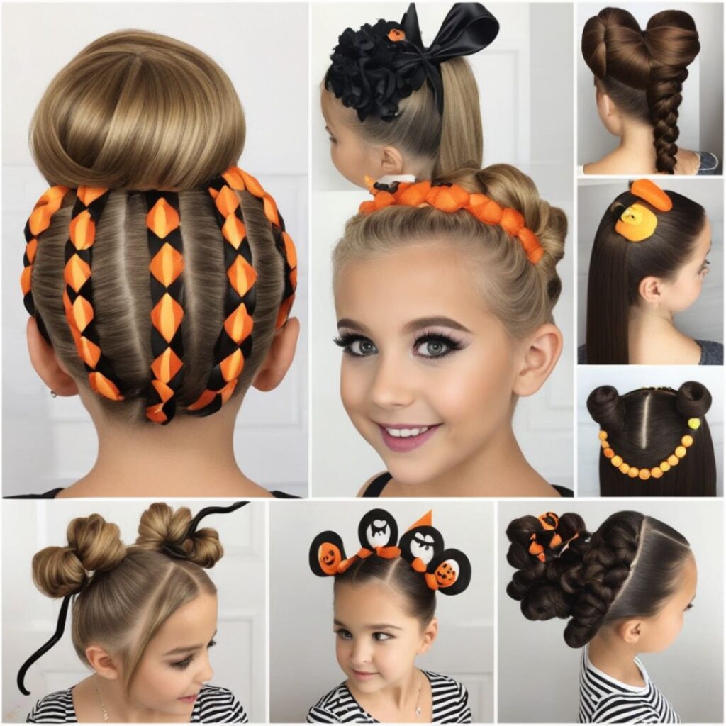 peinados de halloween para niñas Peinados Art
