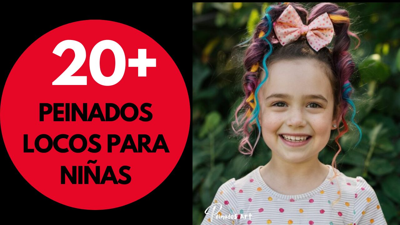 25 La Mejor Peinados Locos para Niñas 2024