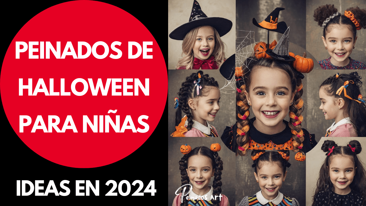 Peinados de Halloween para Niñas: Ideas Divertidas y Fáciles 2024