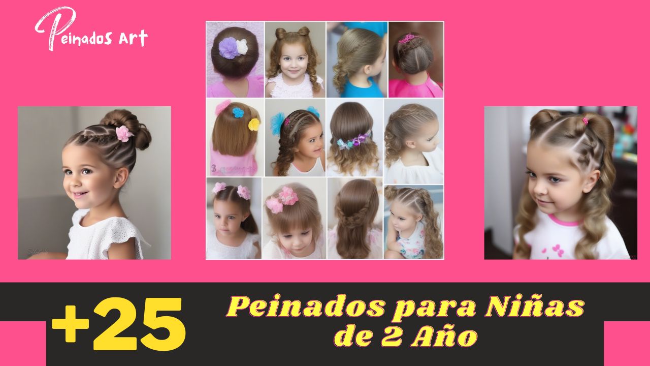 Peinados Encantadores para Niñas de 2 Años: Estilos Adorables y Fáciles de Hacer