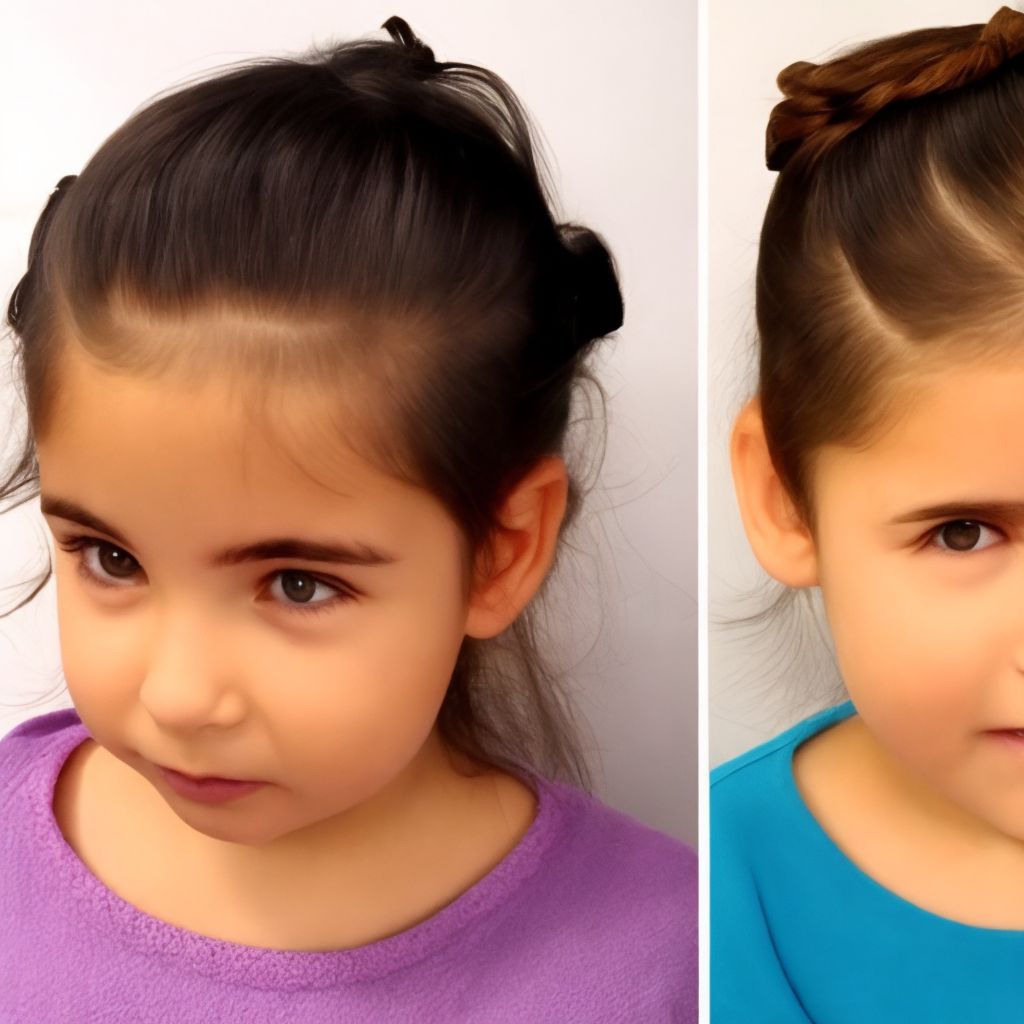 Peinados con ligas faciles para niñas Peinados Art