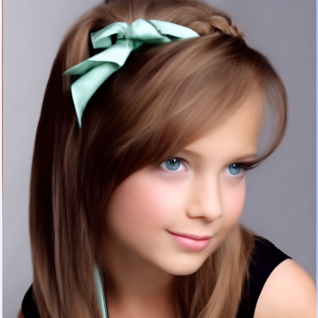 Peinados con ligas para niñas faciles y bonitos Peinados Art