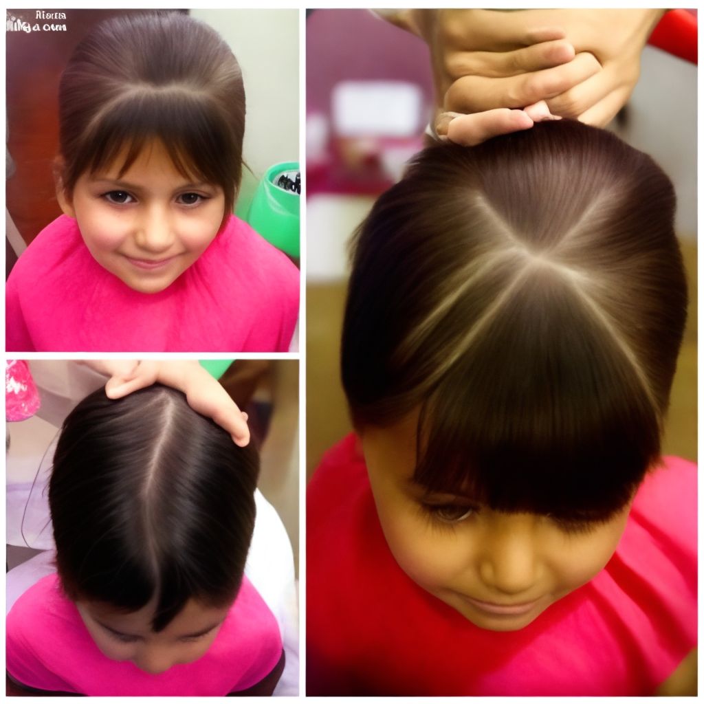 Estilos simples de ligas para cabello infantil