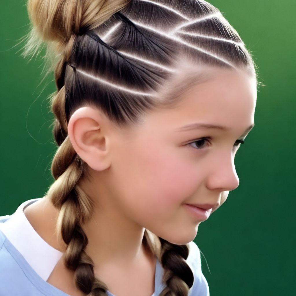 Ligas para peinados rápidos en niñas