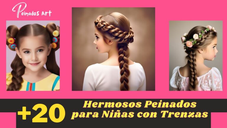 Hermosos Peinados para Niñas con Trenzas