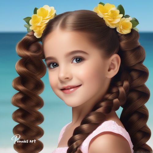 Hermosos Peinados para Niñas con Trenzas Peinados Art