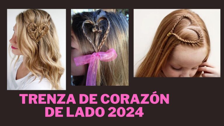 Trenza de Corazón de Lado