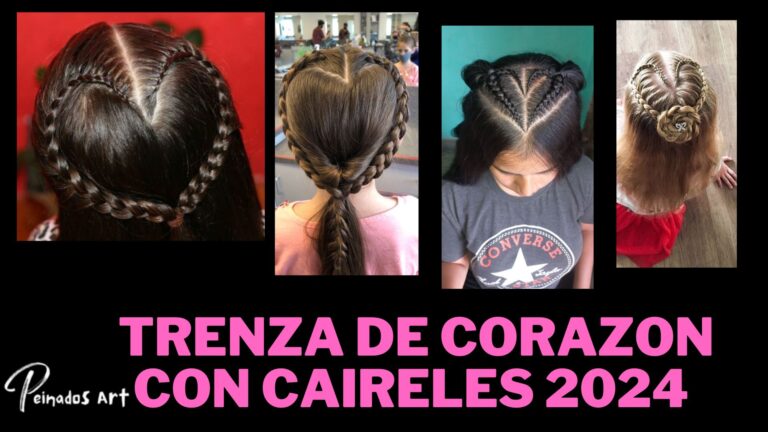 trenza de corazon con caireles