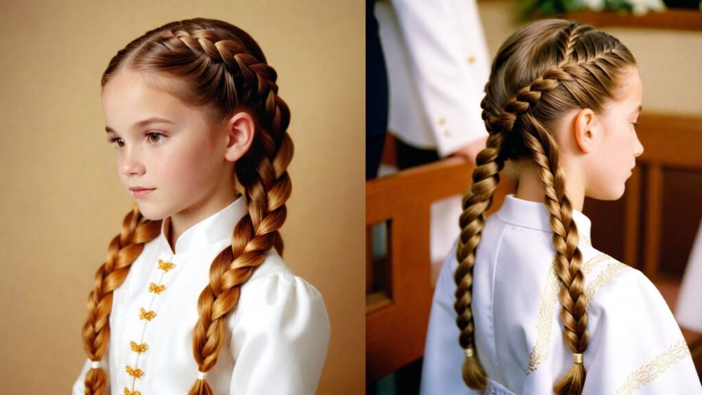 peinado para niñas primera comunion Peinados Art