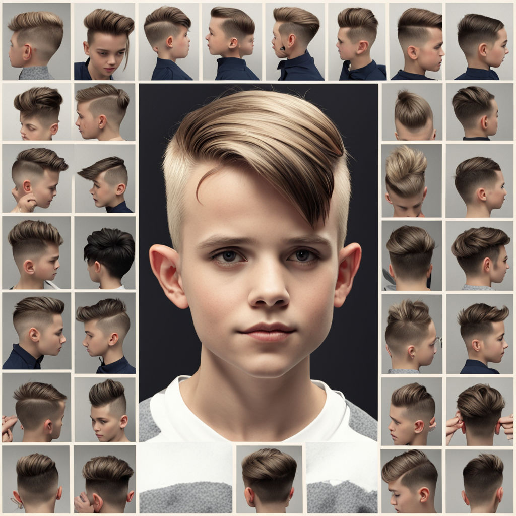 Corte de pelo para niños de 13 a 15 años