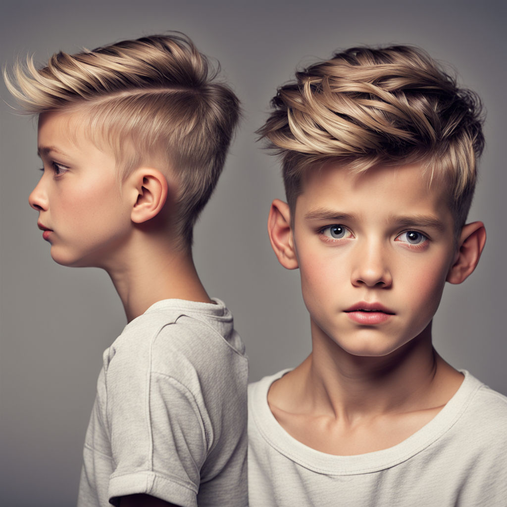 Corte de pelo para niños de 13 a 15 años