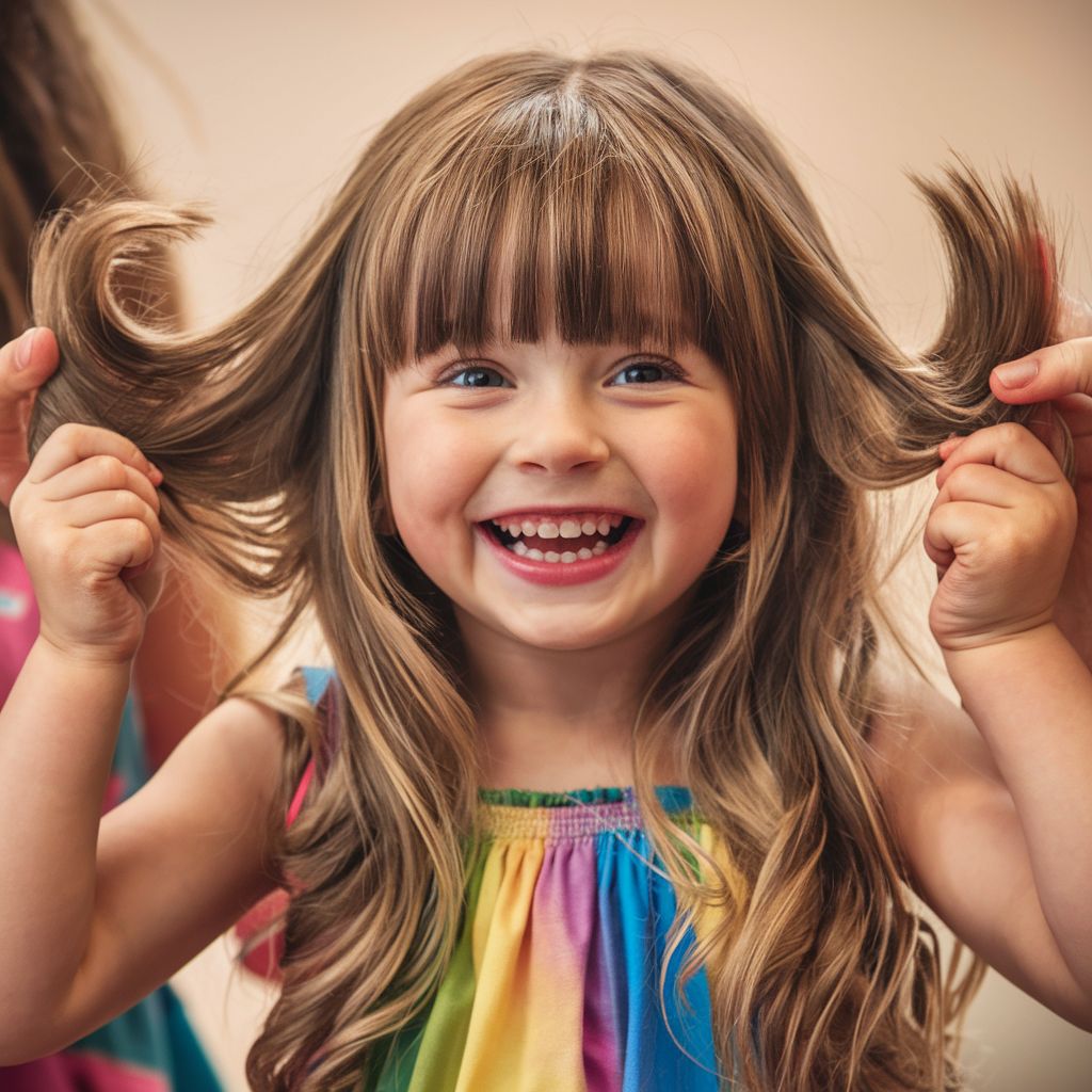 Corte de pelo para niñas con flequillo Peinados Art
