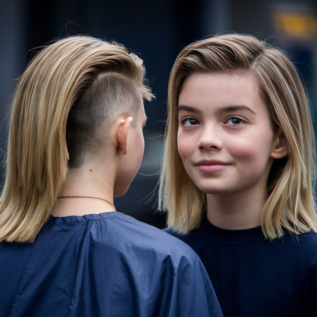 Corte Undercut, Corte de pelo para niñas de 15 años 