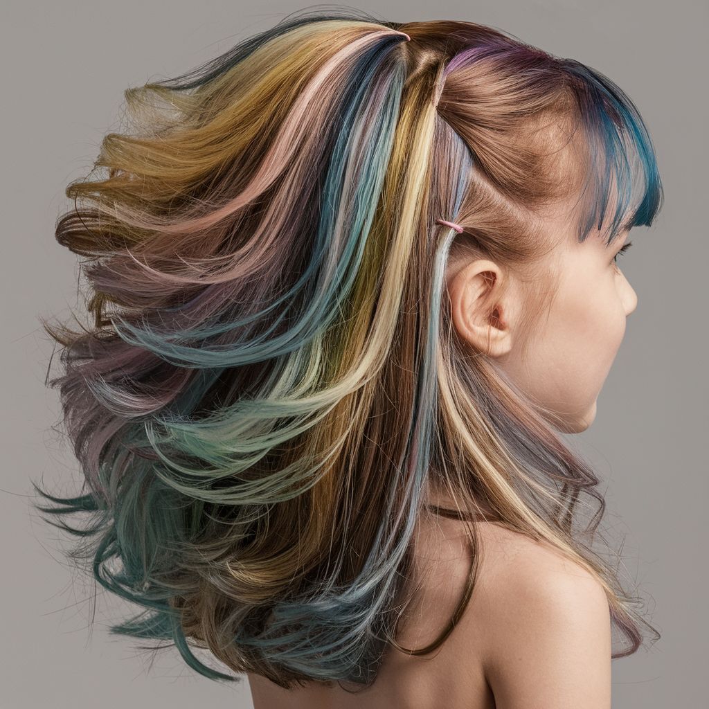 Corte de pelo para niñas en capas Peinados Art