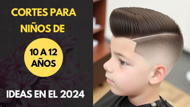 Cortes para Niños de 12 a 14 Años 2024: 10 Ideas Modernas y Estilosas