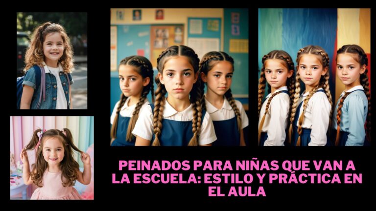 Peinados para Niñas que Van a la Escuela Estilo y Práctica en el Aula