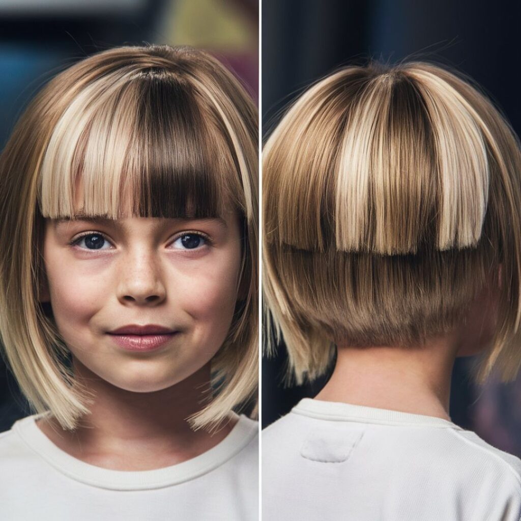 Corte de pelo para niñas Peinados Art