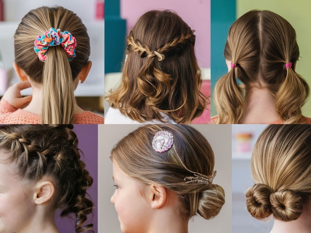 peinados faciles para niñas pelo liso Peinados Art