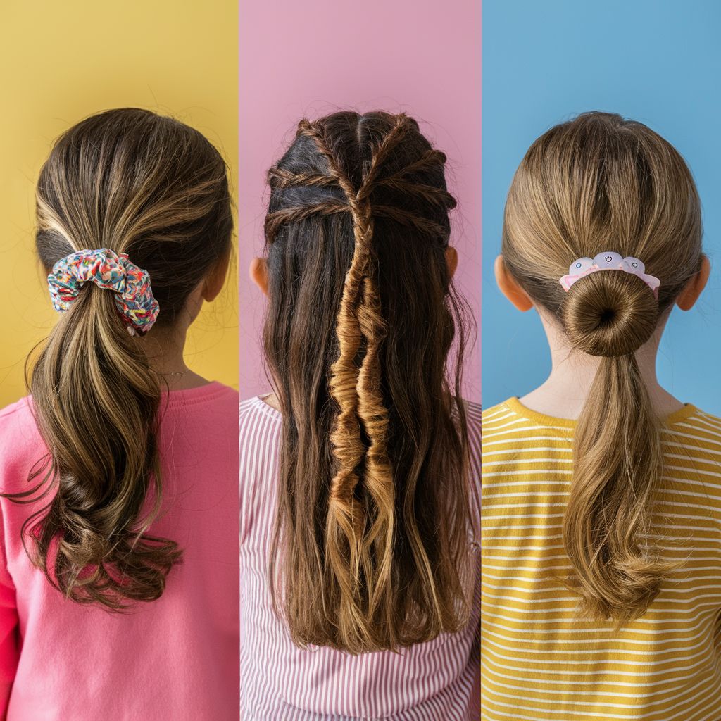 peinados faciles para niñas pelo liso Peinados Art