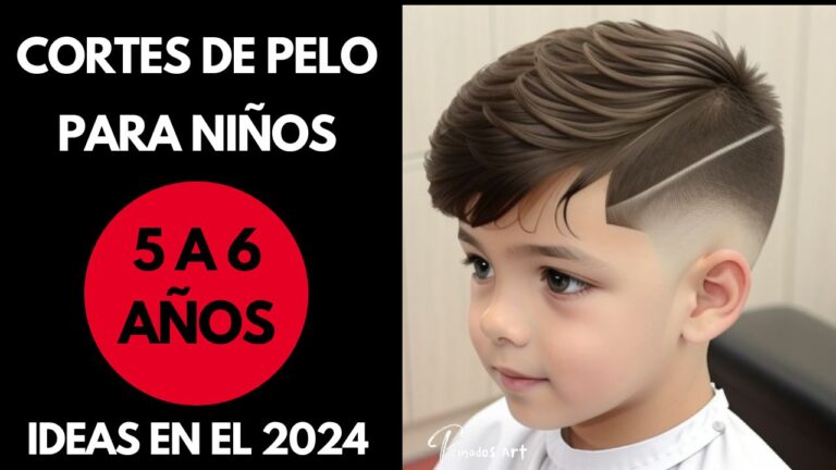 Cortes de Pelo para Niños de 5 a 6 Años en 2024: 12 Ideas Frescas y Modernas