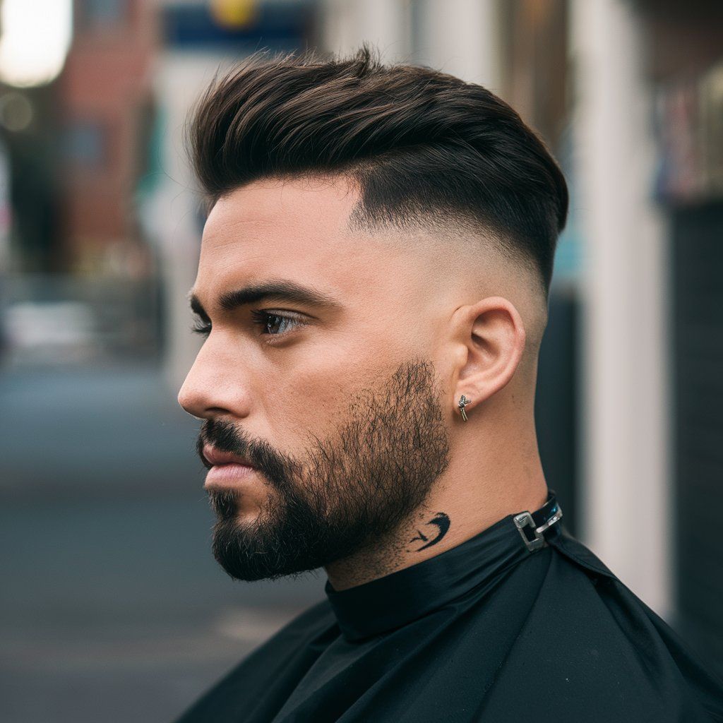 Cortes de Pelo para Hombre Desvanecido Oscuro