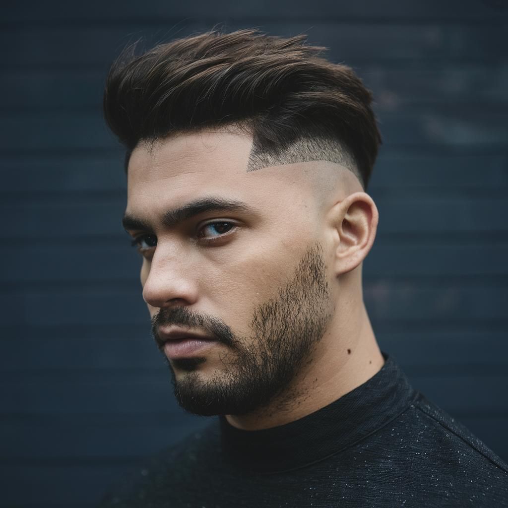 Cortes de Pelo para Hombre Desvanecido Oscuro