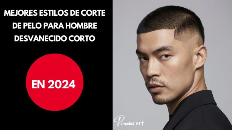 Mejores Estilos de Corte de Pelo para Hombre Desvanecido Corto 2024