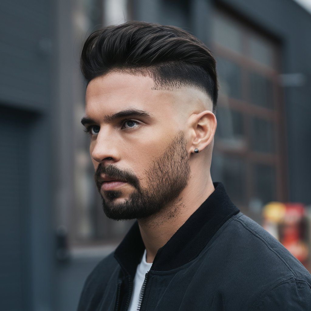 Corte de Pelo para Hombre Desvanecido Largo Peinados Art