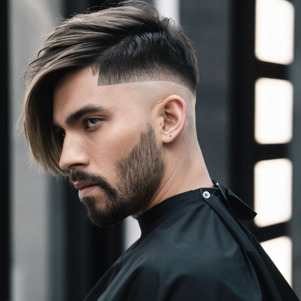 Corte de Pelo para Hombre Desvanecido Largo Peinados Art