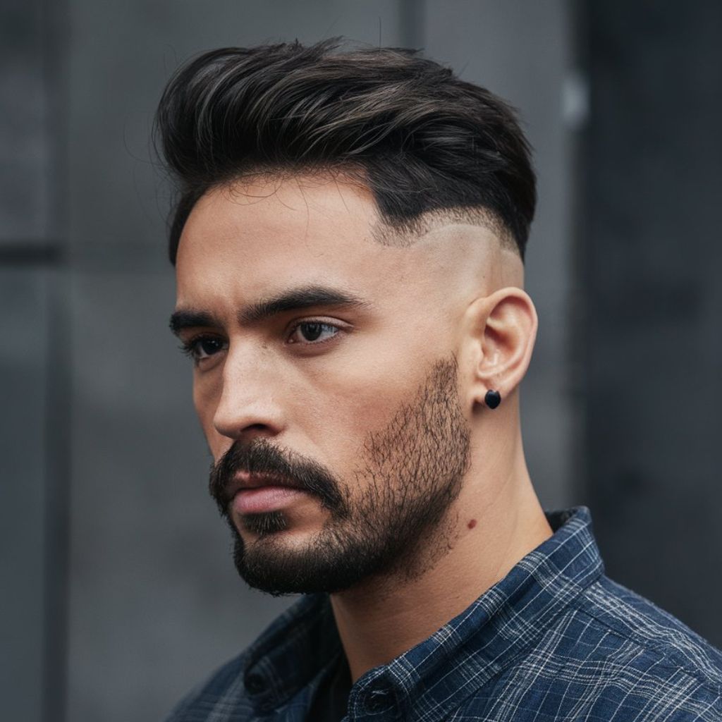 Corte de Pelo para Hombre Desvanecido Largo Peinados Art