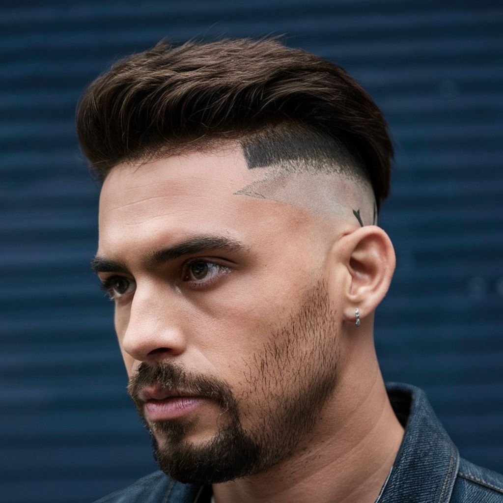 Corte de Pelo para Hombre Desvanecido Largo Peinados Art