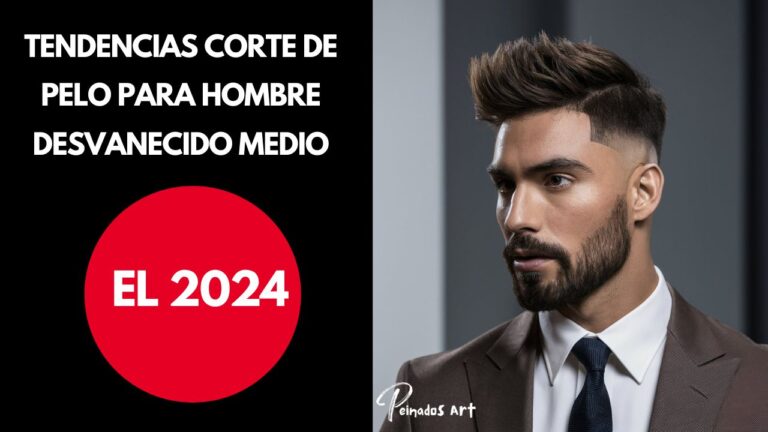 Corte de Pelo para Hombre Desvanecido Medio 2024